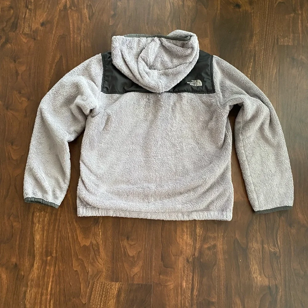 The North Face Oso Hoodie Full Zip Jacket Gray Size 14-16